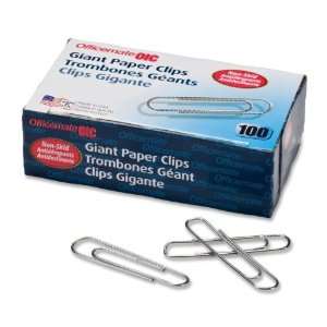  OIC Paper Clips   Silver   OIC99915
