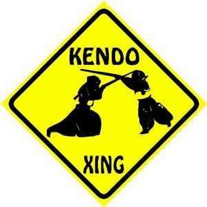  KENDO CROSSING sign * street martial art: Home & Kitchen