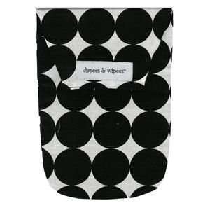  Black and White Disco Dot Diapees & Wipees: Baby