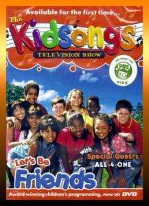 PBS Kidsongs LETS BE FRIENDS (2005) Sing Along DVD Special Guest All 