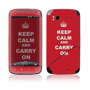  HTC Sensation 4G Decal Skin Sticker   Keep Calm and Carry 