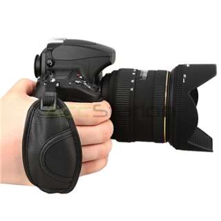 Leather Hand Grip Strap for Nikon D5000 D5100 D7000 D90  