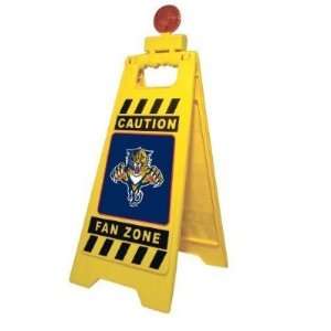 Florida Panthers 29 inch Caution Blinking Fan Zone Floor 