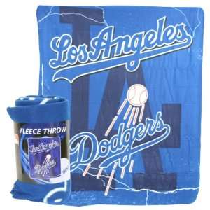  Los Angeles Dodgers Lightning Lightweight Fleece Blanket 