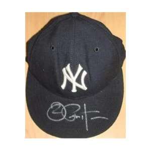   autographed New York Yankees baseball cap hat: Everything Else