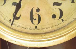 Antique Victorian Mantel New Haven Clock Merchants Line  