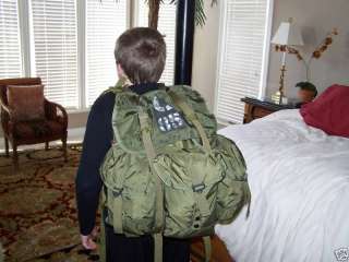 medium alice combat back pack army boy scouts w straps  