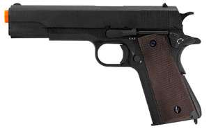YT385 Metal 1911 Style Airsoft Spring Pistol Gun M9 M4  