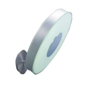   09 Vision   One Light Wall Mount, Frost White Glass