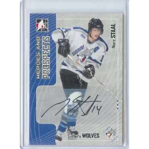  05 06 2005 06 ITG Heroes & Prospects Marc Staal Rookie 