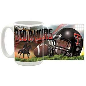   Tech Red Raiders Football Stadium Mug 