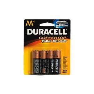   Battery Alkaline AA 4 Per Pack by Duracell Co USA  Part no. MN1500B4Z