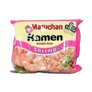 Maruchan Ramen Shrimp Flavor Noodle Soup 3 oz (Pack of 24)  