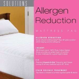   350 Thread Count Allergen Reduction Mattress Pad