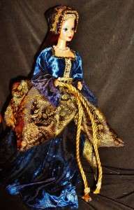   consort of Scots ~ Margaret Tudor ~ OOAK Barbie doll Henry VIII Sister