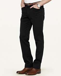 Ralph Lauren Black Label Continental Cotton Pants   Slim Fit