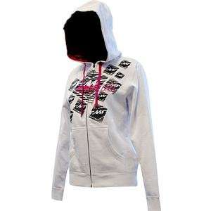    FMF Apparel Womens Fly By Zip Up Hoody   8/Black: Automotive