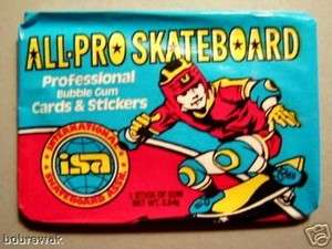 All Pro Skateboard Trading Card Pack  