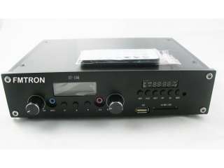ST 15M 15W FM stereo  player PLL broadcast transmitter w/power 
