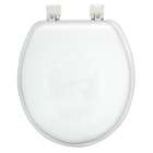 Ginsey White Padded STANDARD Toilet Seat