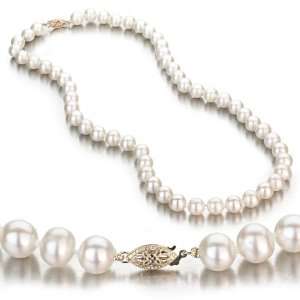   Clasp, 7 8mm AA+ Quality Pearls, 18 Inch Necklace Unique Pearl