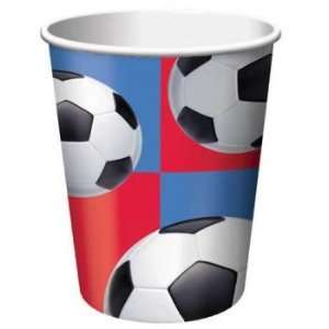  All Star Soccer Paper Cups, 8ct