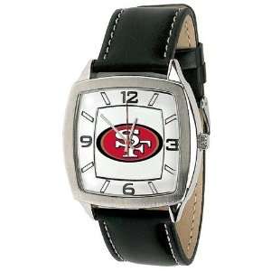 San Francisco 49Ers Mens Retro Style Watch Leather Band 