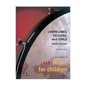  Chipmunks, Cicadas and Owls Voice Part