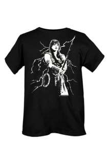 Xena Warrior Princess Lightning T Shirt  