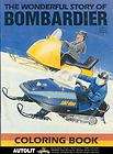 1940 1986 Bombardier Ski Doo Snowmobile Coloring Book