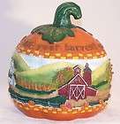   Scenic Share Your Harvest Fall Autumn Thanksgiving Pumpkin ~ New