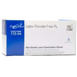 Latex Powder Free Medical Exam Gloves Xlarge 100/box 
