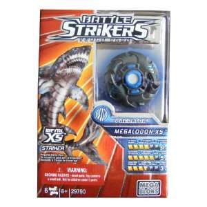  Battle Strikers Metal XS2 Mega Bloks Set #29790 Megalodon 