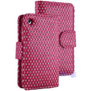 iPod Touch 4G TuchiWallet4 Case   Magenta Bling (Free Screen Protector 