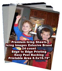 Icing Images Premium Icing Sheets Edge edge printing  