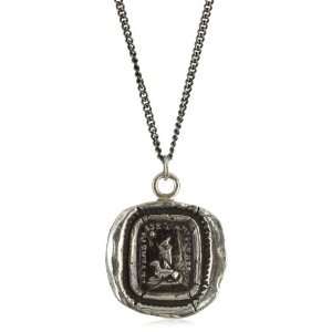  Pyrrha Wax Seals Sterling Silver Friendship Necklace 