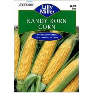  Corn Sweet Kandy Korn (yellow) Patio, Lawn & Garden