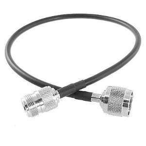   Tone Plated N Type Male to Female Connector Cable 40CM: Electronics