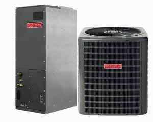 Ton Goodman 15 SEER R 410A Air Conditioner Split System  