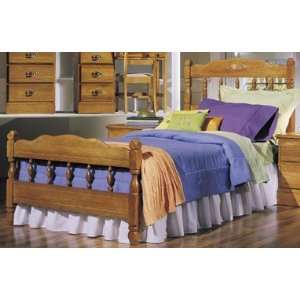 Carolina Furniture Carolina Heirlooms Twin Spindle Bed   237330/237333 