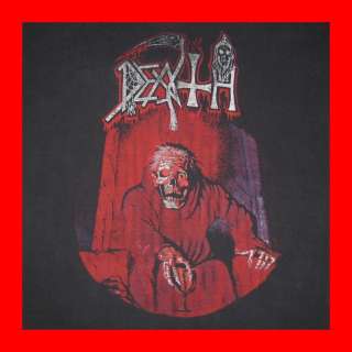 1987 DEATH SCREAM BLOODY GORE ORIGINAL VINTAGE T SHIRT METAL tour 