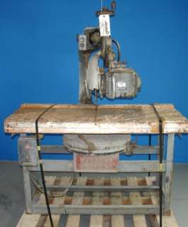 AMERICAN Monarch Uni Point Radial Arm Saw Miter type  