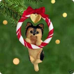 2000 Hallmark Ornament PUPPY LOVE #10 Yorkshire Terrier  