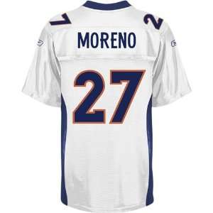 Knowshon Moreno EQT Jersey   Denver Broncos Jerseys (White)  
