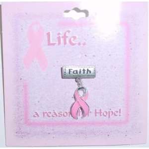   Faith Pink Ribbon (Breast Cancer Awareness) Lapel Pin: Everything Else