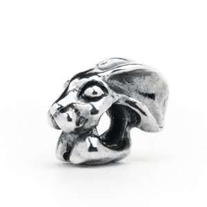  Novobeads Cottontail Bunny Rabbit Charm in Sterling Silver 