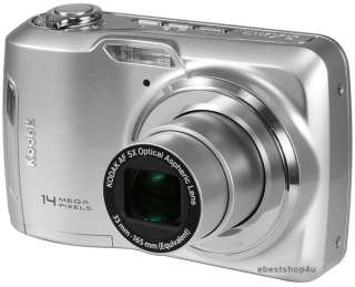 Kodak Easyshare C195 14MP Digital Camera W/ 3” LCD 25x Zoom Silver 