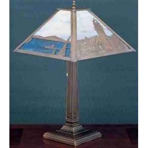    Mahogany Bronze   215H Lighthouse Bay Table Lamp