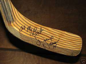 Dave Hannan Game Ready Sher Wood Hockey Stick Autograph  