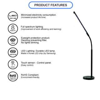 Ultra SLIM LED DESK LAMP Home Work Task Table Natural lighting Full 